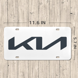 Kia License Plate
