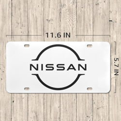 Nissan License Plate