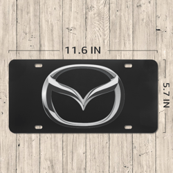 Mazda License Plate