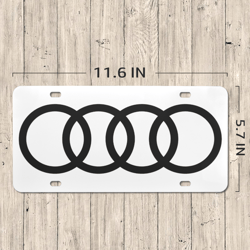 Audi License Plate