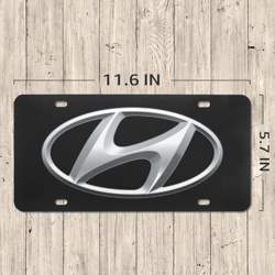 Hyundai License Plate