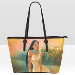 Pocahontas Leather Tote Bag