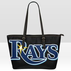Tampa Bay Rays Leather Tote Bag