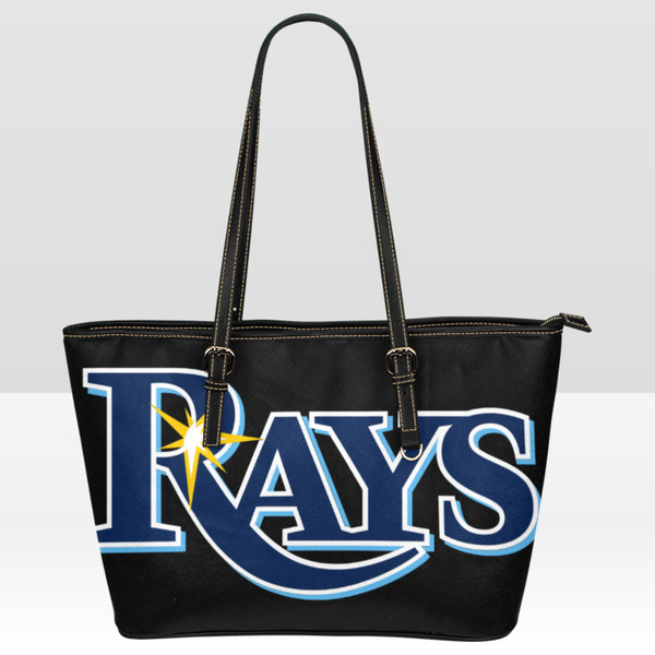 Tampa Bay Rays Leather Tote Bag.png