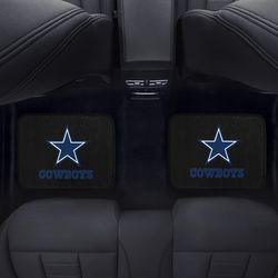 Dallas Cowboys Back Car Floor Mats Set of 2