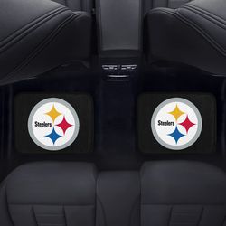 Pittsburgh Steelers Back Car Floor Mats Set of 2