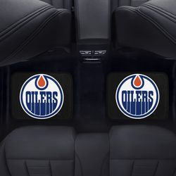Edmonton Oilers Back Car Floor Mats Set of 2