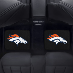 Denver Broncos Back Car Floor Mats Set of 2