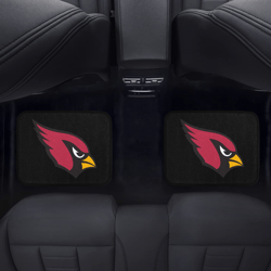 Arizona Cardinals Back Car Floor Mats Set of 2