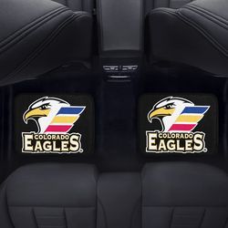 Colorado Eagles Back Car Floor Mats Set of 2