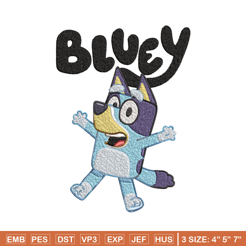 Bluey Embroidery, Bluey Cartoon Embroidery, cartoon Embroidery, cartoon shirt, Embroidery File, digital download..jpg