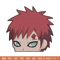 Gaara Peeker Embroidery Design, Naruto Embroidery, Embroidery File, Anime Embroidery,Anime shirt, Digital download.jpg