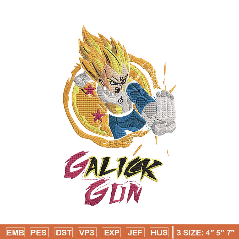 Galick gun Embroidery Design, Dragonball Embroidery, Embroidery File, Anime Embroidery, Anime shirt, Digital download.jpg