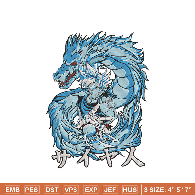 Goku Mui Embroidery Design, Dragonball Embroidery, Embroidery File, Anime Embroidery, Anime shirt, Digital download..jpg