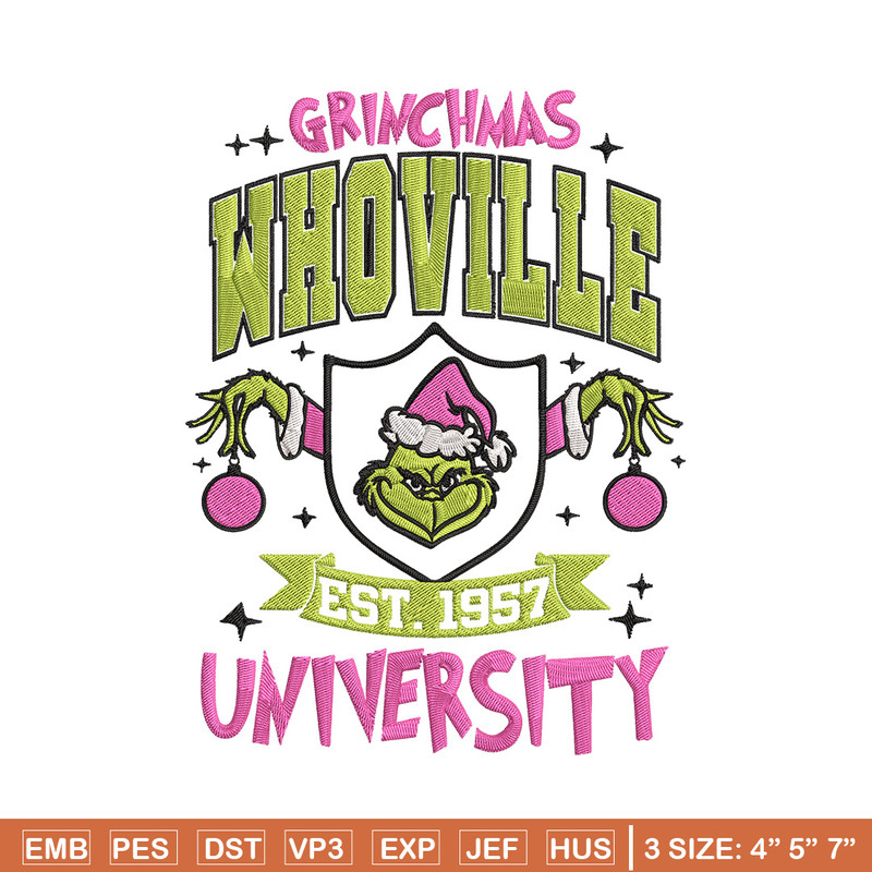 Grinchmas est 1957 Embroidery Design, Grinch Embroidery,Embroidery File,Chrismas Embroidery,Anime shirt,Digital download.jpg