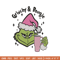 Grinchy bougie Embroidery Design, Grinch Embroidery, Embroidery File,Chrismas Embroidery, Anime shirt, Digital download.jpg