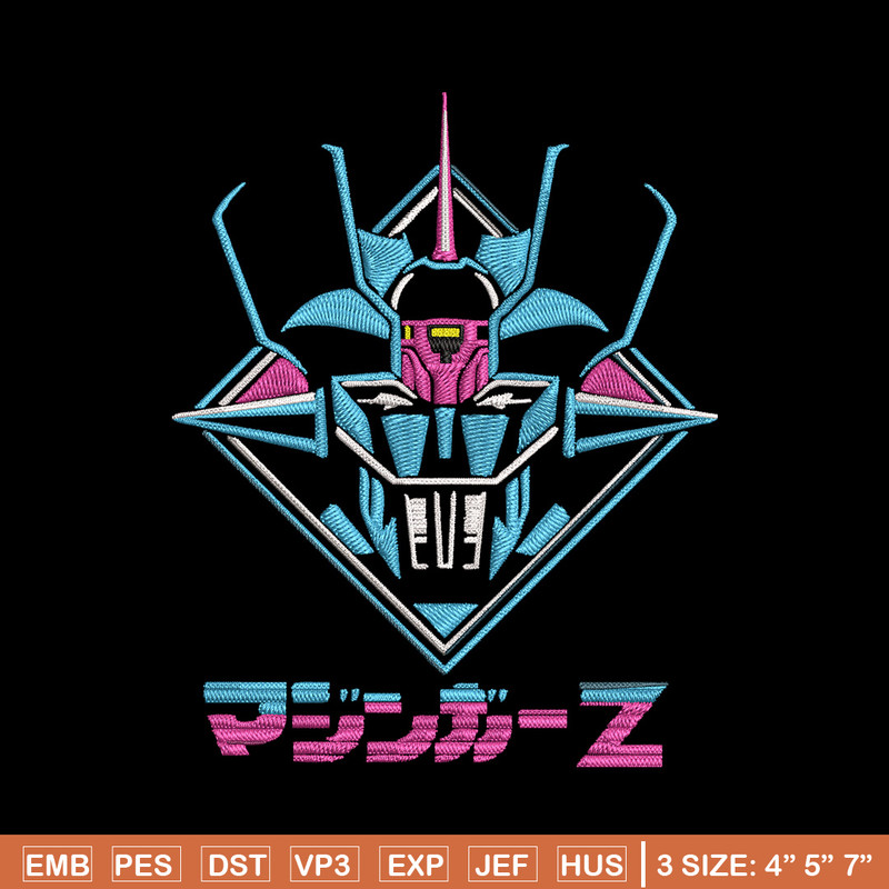 Gundam logo Embroidery Design, Gundam Embroidery, Embroidery File, Anime Embroidery, Anime shirt, Digital download.jpg