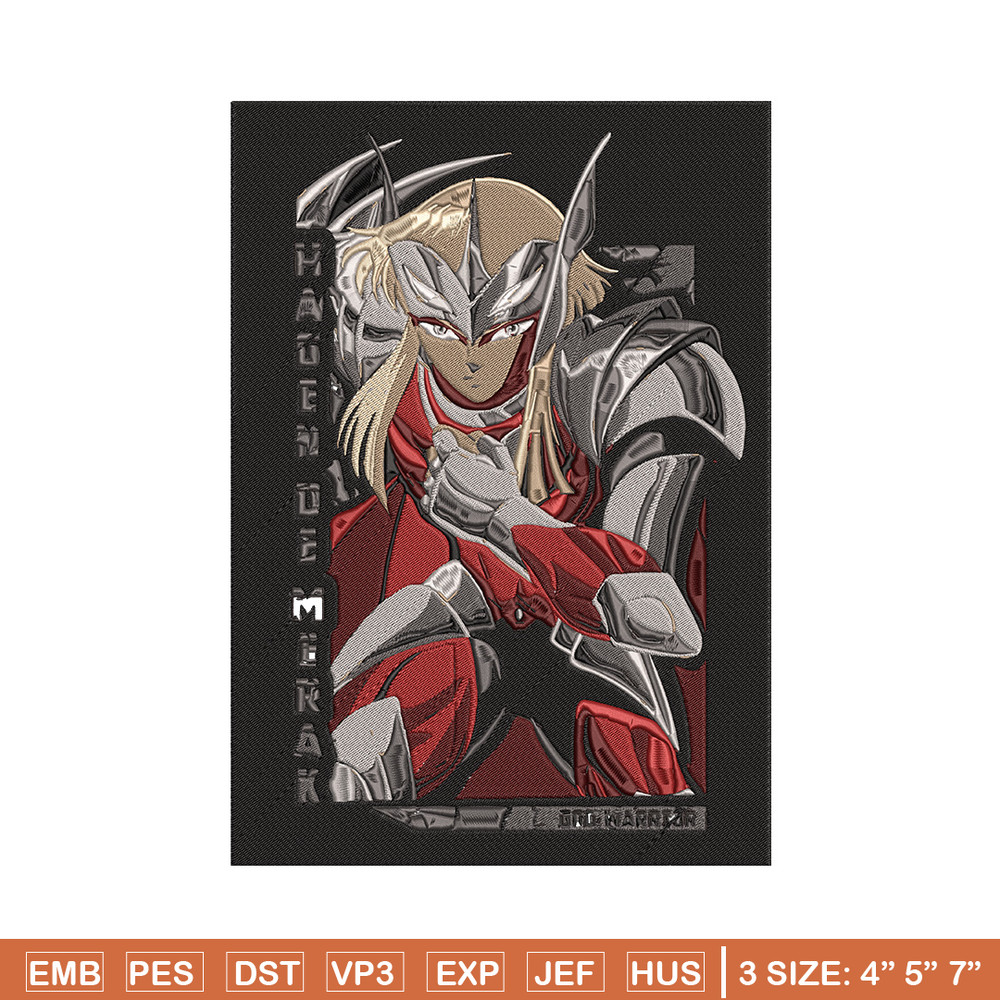 Hagen poster Embroidery Design, Saint Seiya Embroidery, Embroidery File, Anime Embroidery, Anime shirt, Digital download.jpg