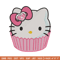 Hello Kitty cake Embroidery Design, Hello kitty Embroidery, Embroidery File, Anime Embroidery, Digital download.jpg