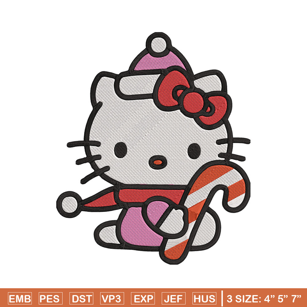 Hello kitty chrismas Embroidery Design, Kitty Embroidery, Embroidery File,Anime Embroidery,Anime shirt,Digital download.jpg