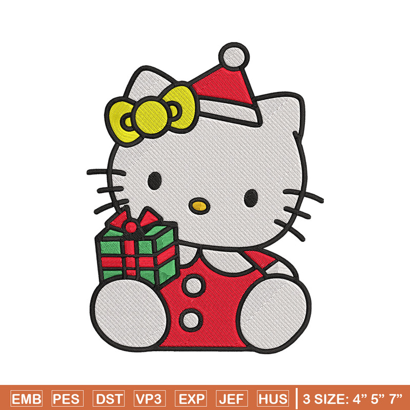 Hello kitty chrismas Embroidery Design,Kitty Embroidery,Embroidery File, Anime Embroidery, Anime shirt, Digital download.jpg