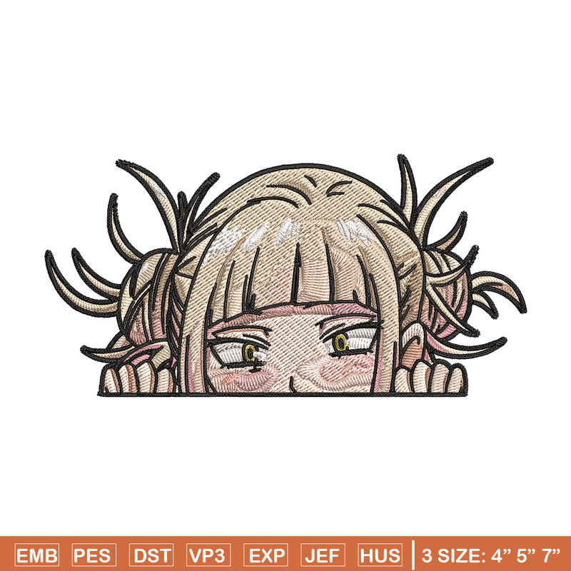 Himiko Peeker Embroidery Design, Mha Embroidery, Embroidery File, Anime Embroidery,Anime shirt, Digital download..jpg