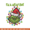 I'm A Mean One Grinch Embroidery design, Grinch Christmas Embroidery, Grinch design, Embroidery File, Digital download.jpg