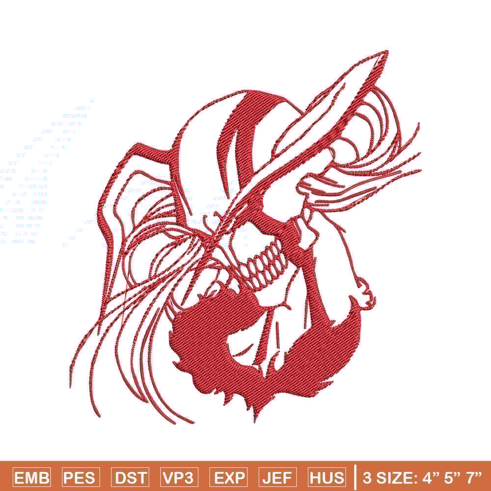 Ichigo demon Embroidery Design, Bleach Embroidery, Embroidery File, Anime Embroidery, Anime shirt, Digital download..jpg