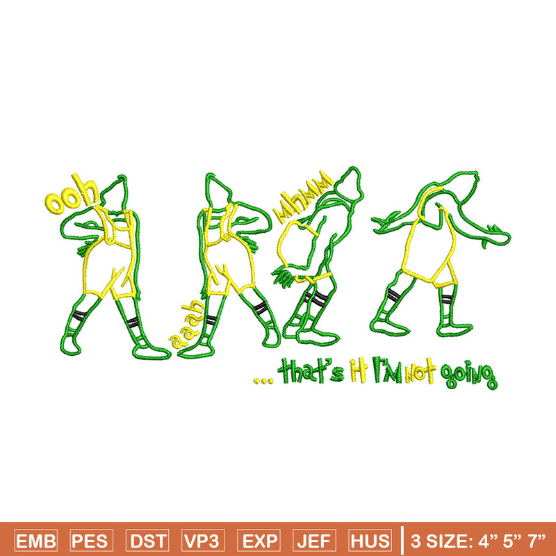 IM not going embroidery design, Grinch embroidery, Chrismas design,Embroidery shirt, Embroidery file, Digital download.jpg