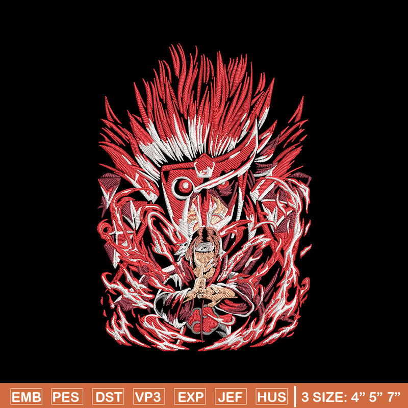 Itachi Poster Embroidery Design, Naruto Embroidery, Embroidery File, Anime Embroidery,Anime shirt, Digital download..jpg