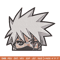 Kakashi Peeker Embroidery Design, Naruto Embroidery, Embroidery File, Anime Embroidery, Anime shirt, Digital download.jpg