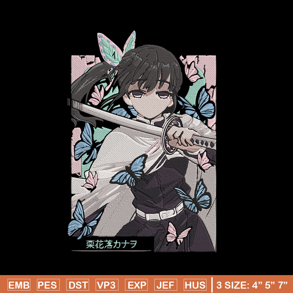 Kanao poster Embroidery Design, Demon slayer Embroidery, Embroidery File, Anime Embroidery, Digital download..jpg