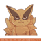 Kurama chibi Embroidery Design, Naruto Embroidery, Embroidery File, Anime Embroidery, Anime shirt, Digital download.jpg
