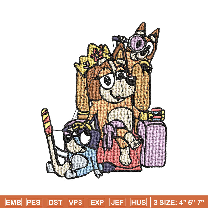 Mum Bluey bingo Embroidery, bluey Embroidery, Embroidery File, cartoon shirt, cartoon design, Digital download..jpg