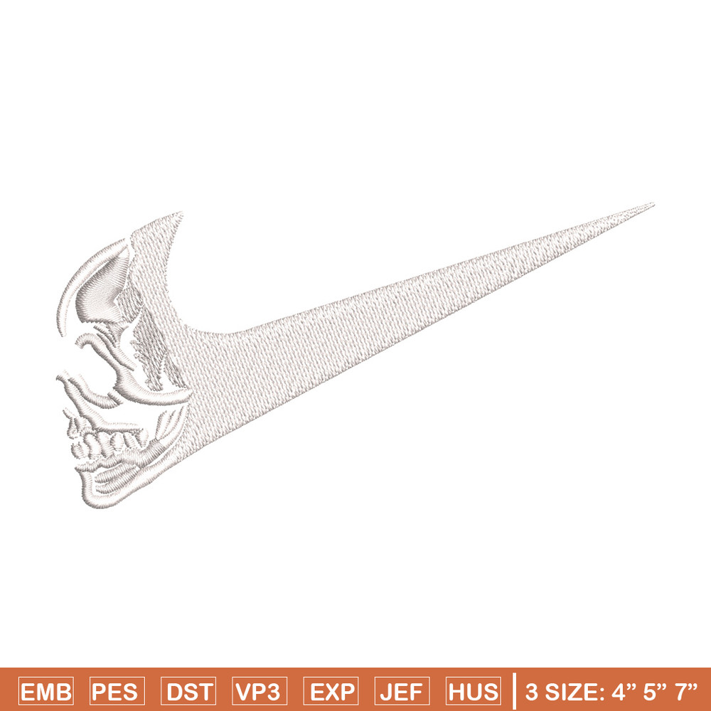 Nike horror embroidery design, Horror embroidery, Nike design, Embroidery shirt, Embroidery file, Digital download.jpg