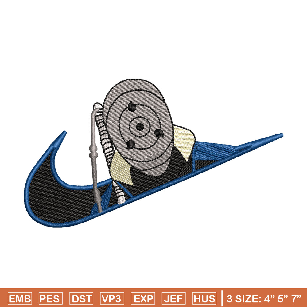 Nike Obito embroidery design, Naruto embroidery, Nike design, anime design, anime shirt, Digital download.jpg