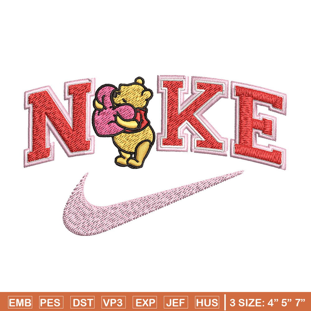 Nike pooh Embroidery Design, Pooh Embroidery, Nike Embroidery, Embroidery File, Logo shirt, Digital download.jpg