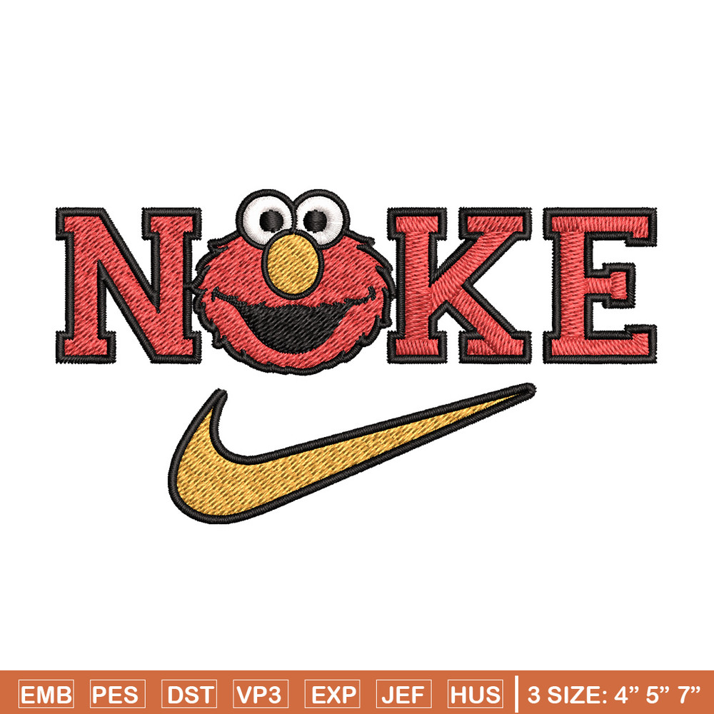 Nike red cartoon Embroidery Design, Nike Embroidery, Brand Embroidery, Embroidery File, Logo shirt, Digital download..jpg