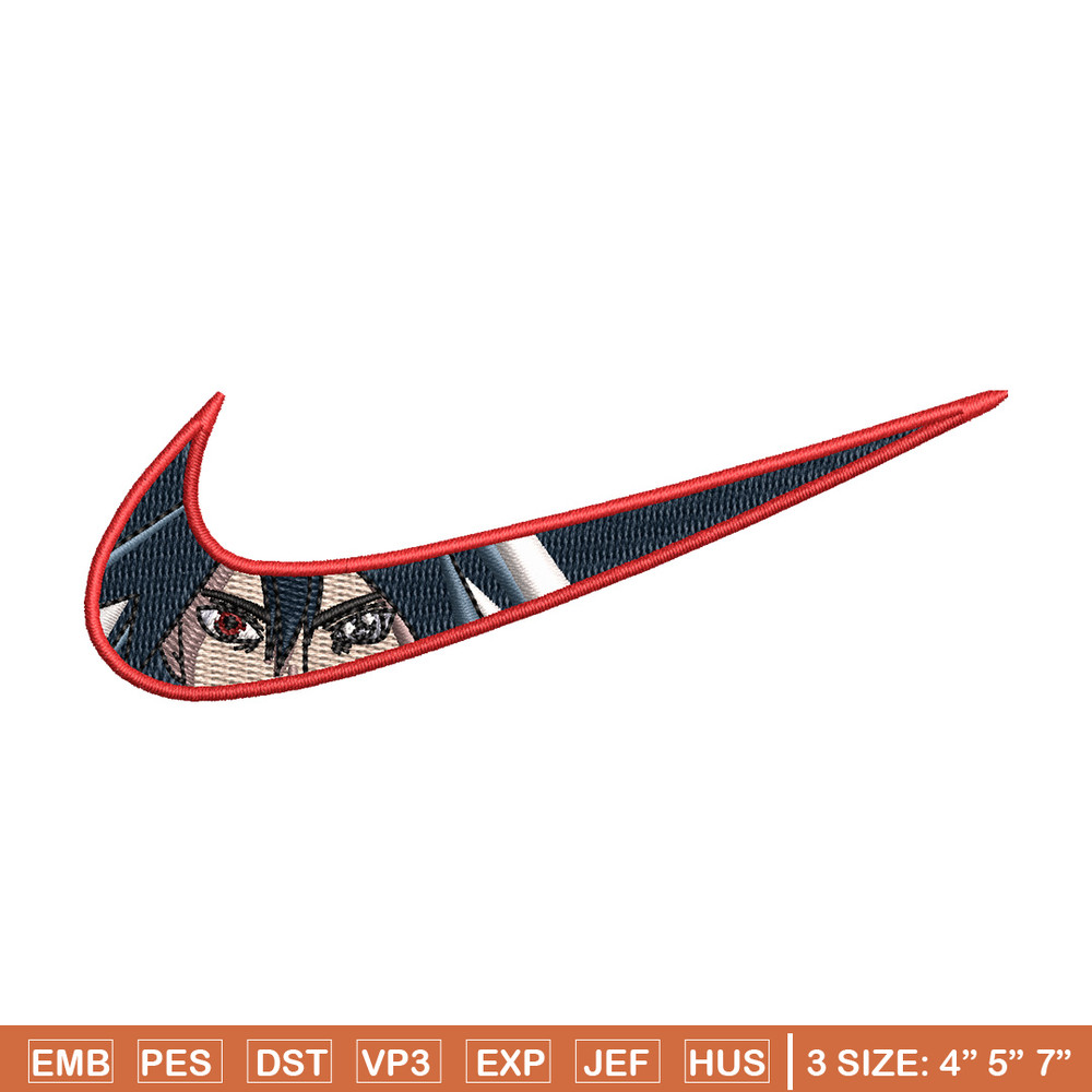 Nike sasuke eyes embroidery design, Naruto embroidery, Nike design, Embroidery shirt, Embroidery file, Digital download.jpg