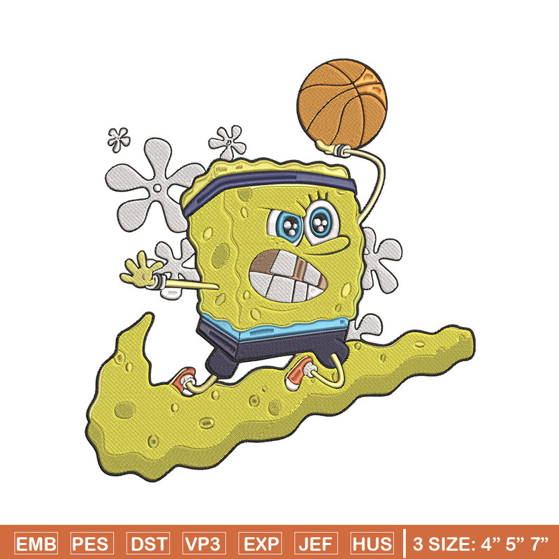 Spongebob nike Embroidery Design, Spongebob Embroidery, Embroidery File, Nike Embroidery, Anime shirt, Digital download.jpg