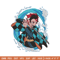 Tanjiro poster Embroidery Design,Demon slayer Embroidery, Embroidery File,Anime Embroidery,Anime shirt,Digital download.jpg