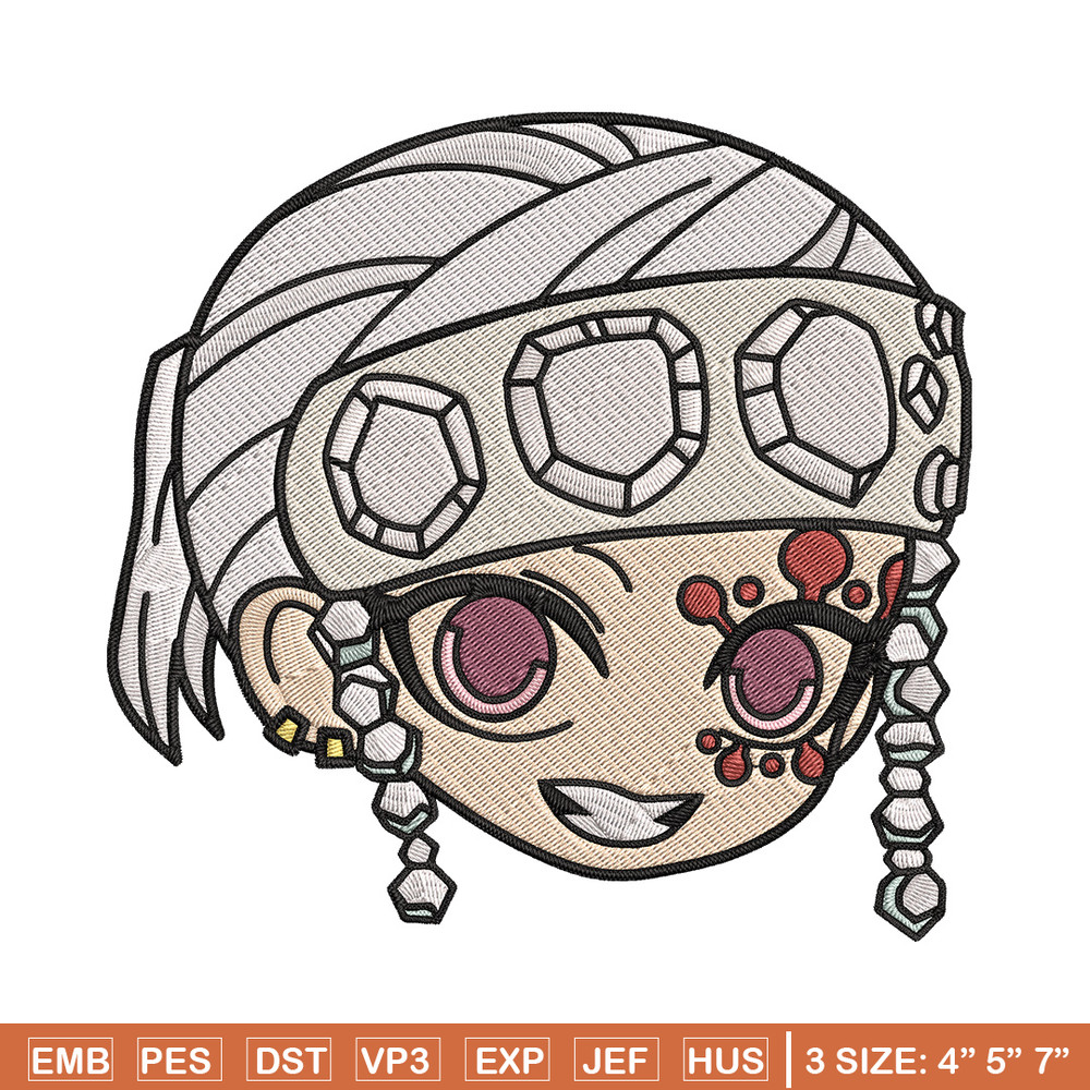 Tengen sticker Embroidery Design, Demon slayer Embroidery, Embroidery File, Anime Embroidery, Digital download.jpg