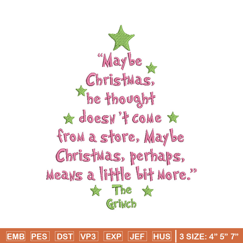 The Grinch embroidery design, Grinch embroidery, Chrismas design, Embroidery shirt,Embroidery file,Digital download.jpg