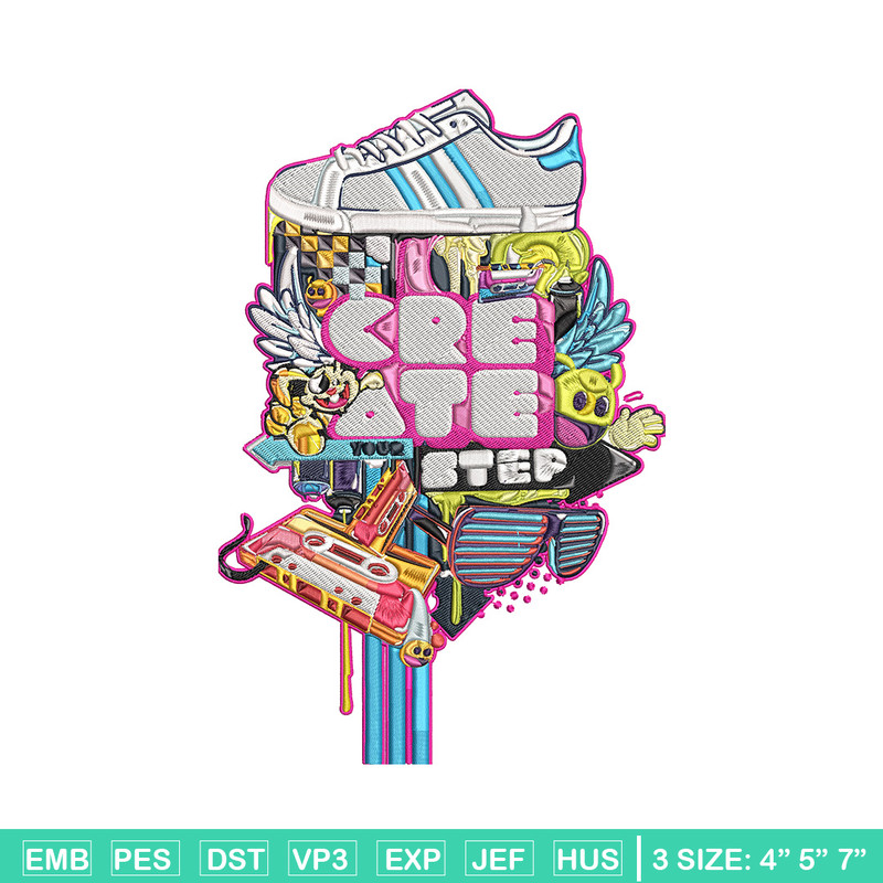 Adidas art Embroidery Design, Adidas Embroidery, Embroidery File, Anime Embroidery, Anime shirt, Digital download..jpg