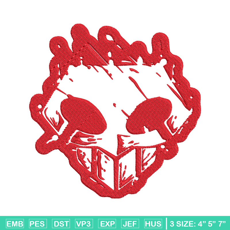 Bleach logo Embroidery Design, Bleach Embroidery, Embroidery File, Anime Embroidery, Anime shirt, Digital download..jpg