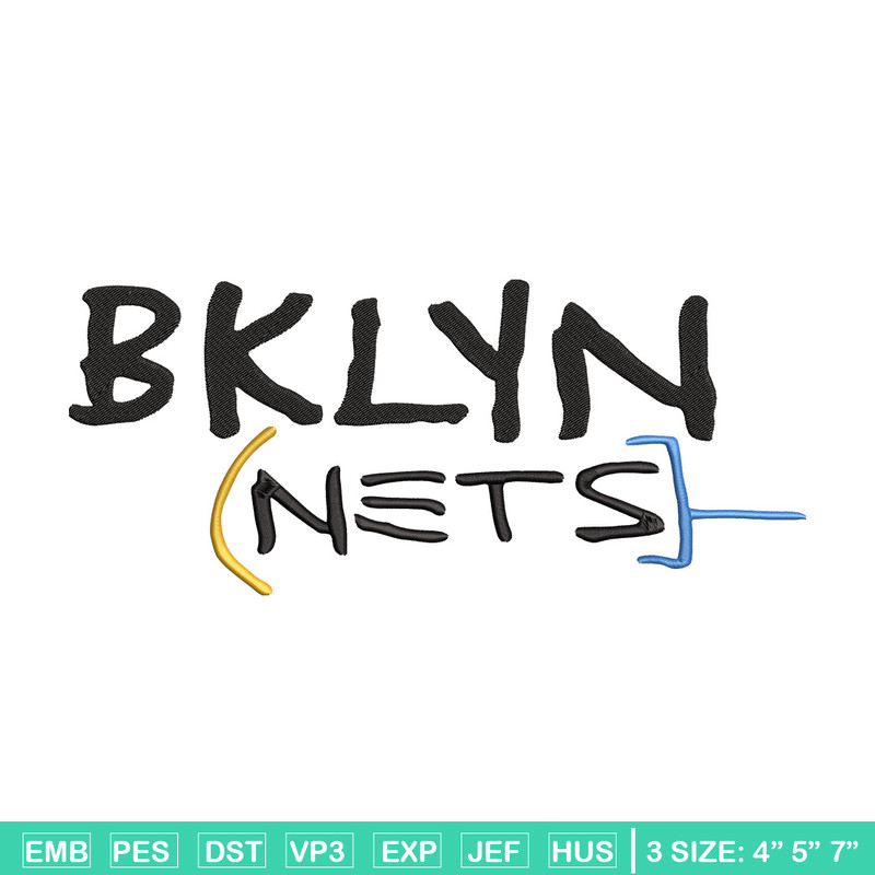 Brooklyn Nets logo embroidery design, NBA embroidery,Sport embroidery, Logo sport embroidery, Embroidery design..jpg