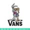 Bugs and Lola Bunny Vans Embroidery design, cartoon Embroidery, cartoon design, Embroidery File, Digital download..jpg