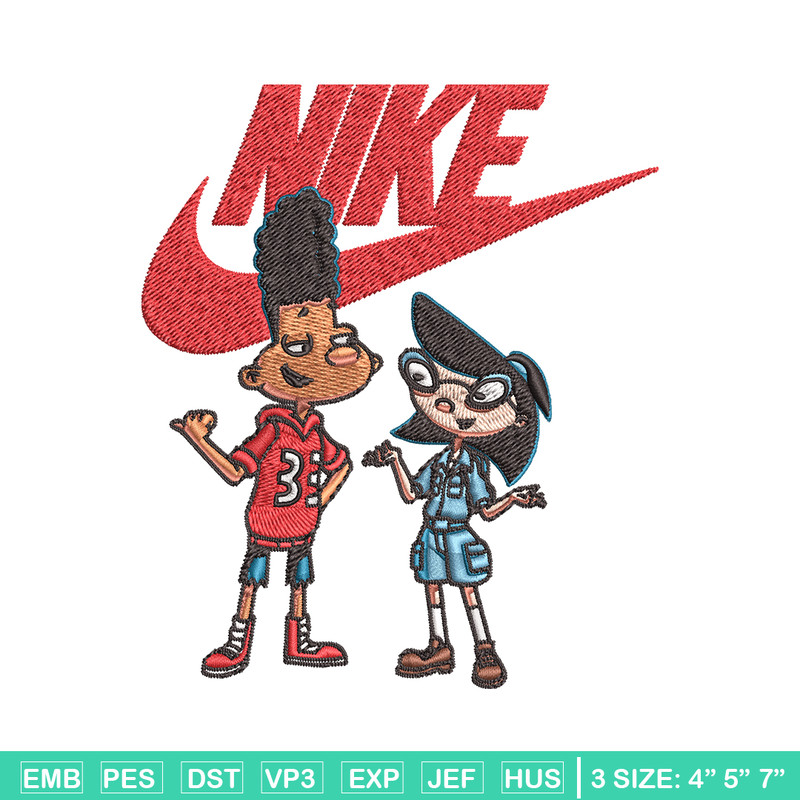 Cartoon Nike Embroidery design, cartoon Embroidery, Nike design, Embroidery file, logo shirt, Instant download..jpg
