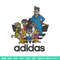 Cats cartoon adidas Embroidery Design, Adidas Embroidery, Embroidery File, Brand Embroidery, Logo shirt, Digital download.jpg