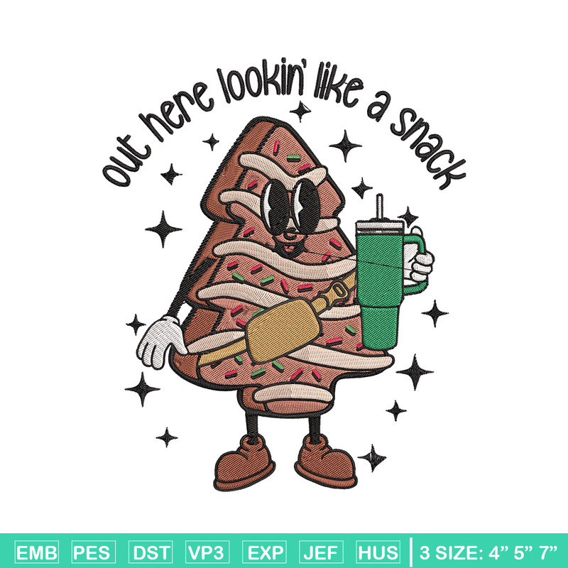 Chrismas trees Embroidery Design, Tree Embroidery, Embroidery File, Chrismas Embroidery, Anime shirt, Digital download.jpg